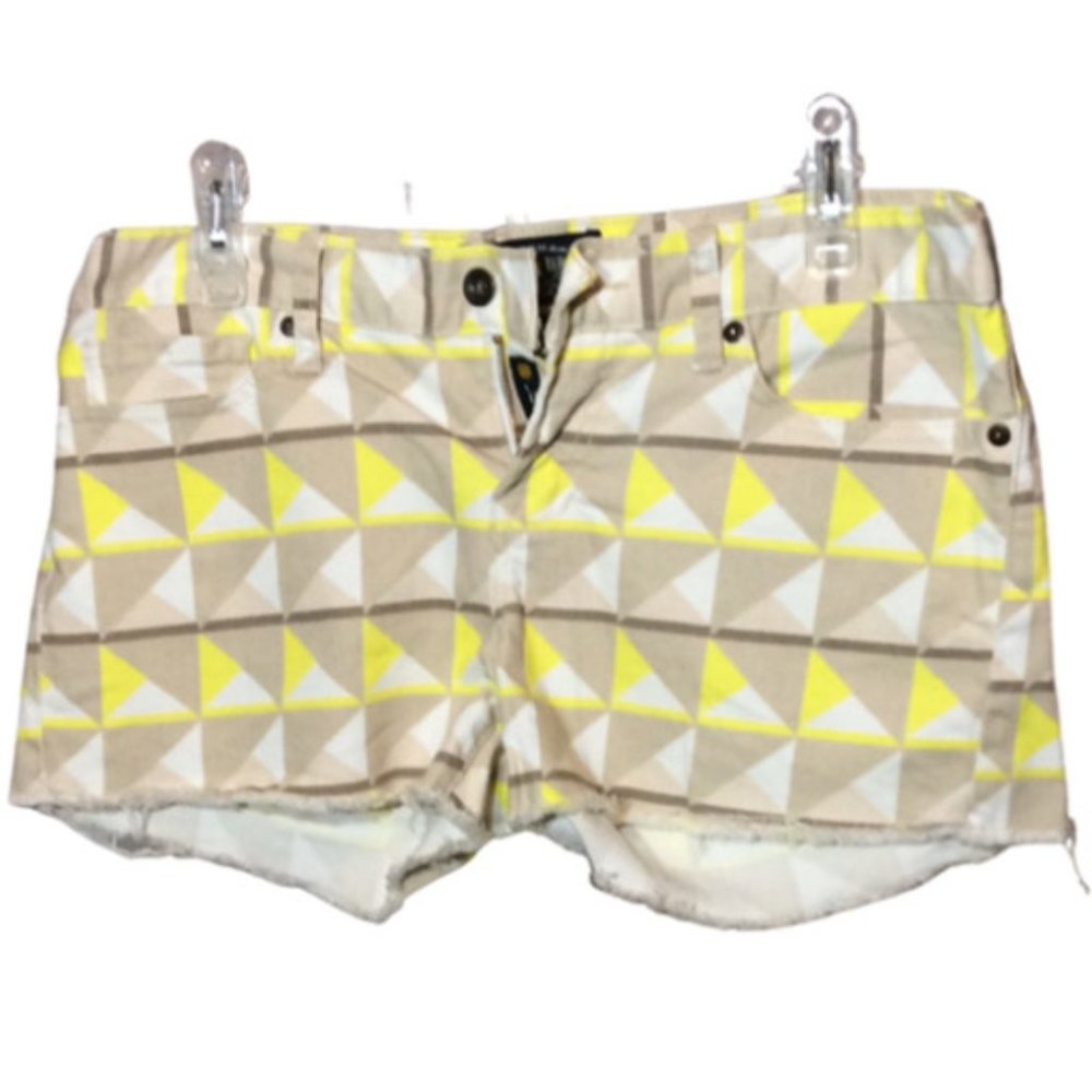 LUCKY YOU Riley Short Geo Cube Cutoff Shorts - 8